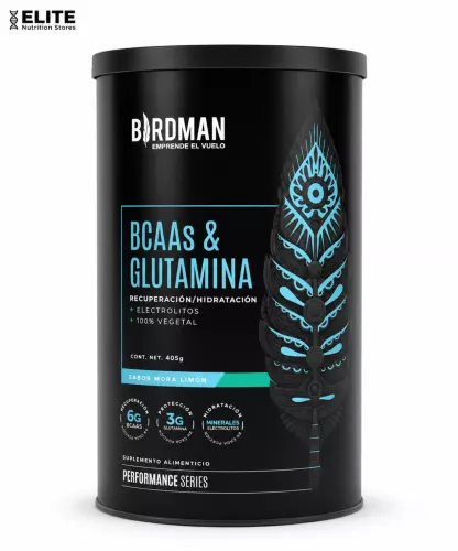 Birdman │ BCAAs + Glutamina │ Mora Limon | 30 serv