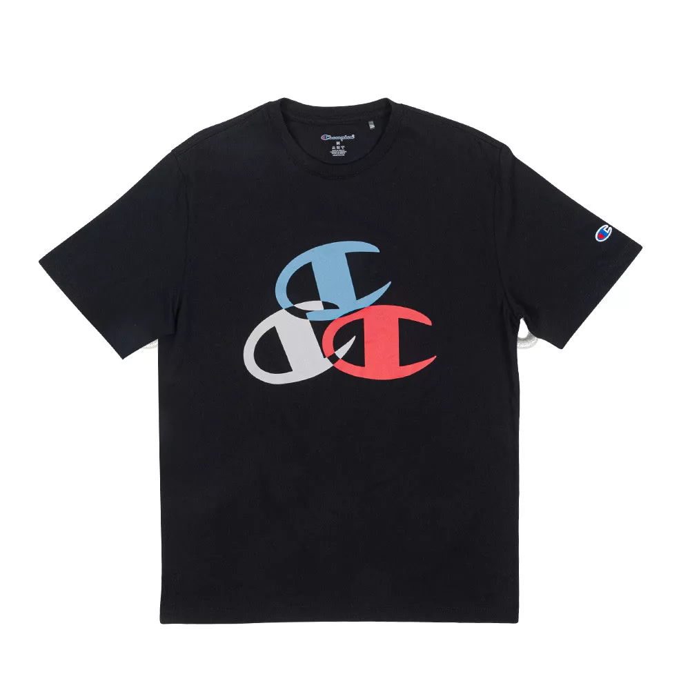 Playera champion offset c logo tee