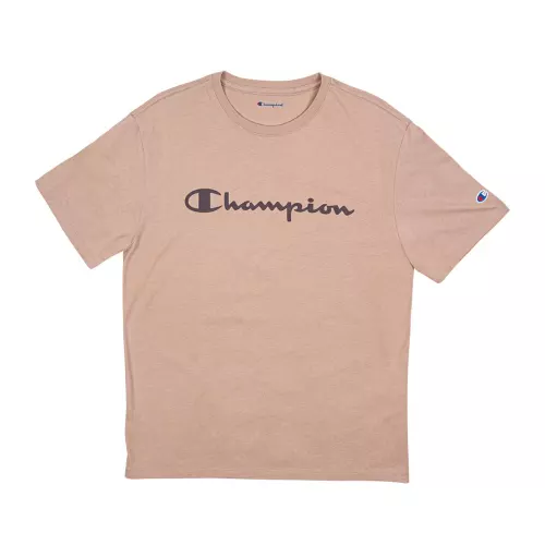 Playera champion script tee
